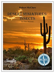 Desert Miniatures: Insects Bassoon Trio cover Thumbnail